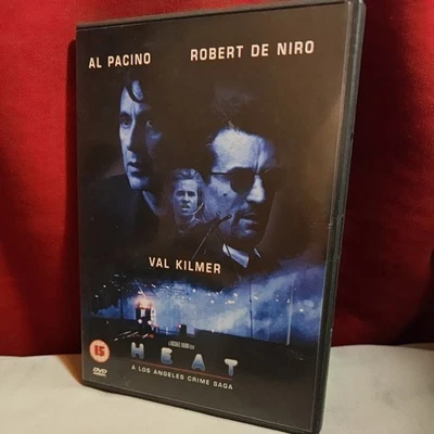 Heat (DVD, 1999) Classic American Gangster Movie Al Pacino Robert De Niro - Image 1 of 3