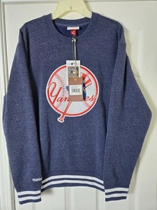 Felpa Pullover Mitchell & Ness NY Yankees Collezione Cooperstown Medium $85 - Foto 1 di 6