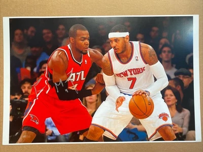 Foto autografiada firmada por Paul Millsap 11x17 Atlanta Hawks baloncesto NBA Foto 1 de 2