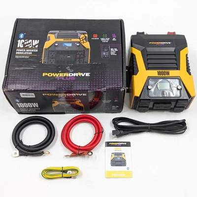 PowerDrive 1000W Power Inverter Ultra Quiet Fan & LCD Screen (PWD1000P) - Image 1 of 4