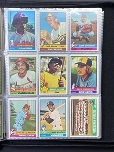 1976 Topps Baseball Set 1-660 NMint Many Mint, 5% EX/MT Eckersley, Ryan & Brett - Bild 1 von 17