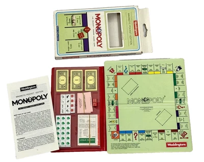 Waddingtons Monopoly Magnetic Pocket Edition Travel Board Game 1993 Unused - Image 1 of 4