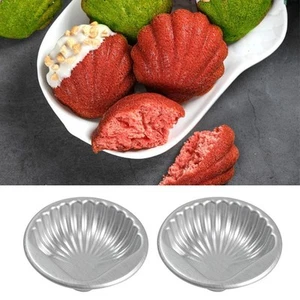 6pcs Corrosion Resistant Shell Baking Mold Easy To Demold Cake Baking Pan Jelly - Picture 1 of 12