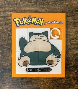 Puzzle vintage Pokemon Gotta Catch’em tutti i quadrati scorrevoli Snorlax ~ raro - Foto 1 di 5