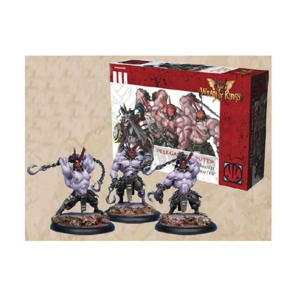 CMON Wrath of Kings House Nasier 28mm Pelegarth Brutes VG+/NM - Image 1 of 1