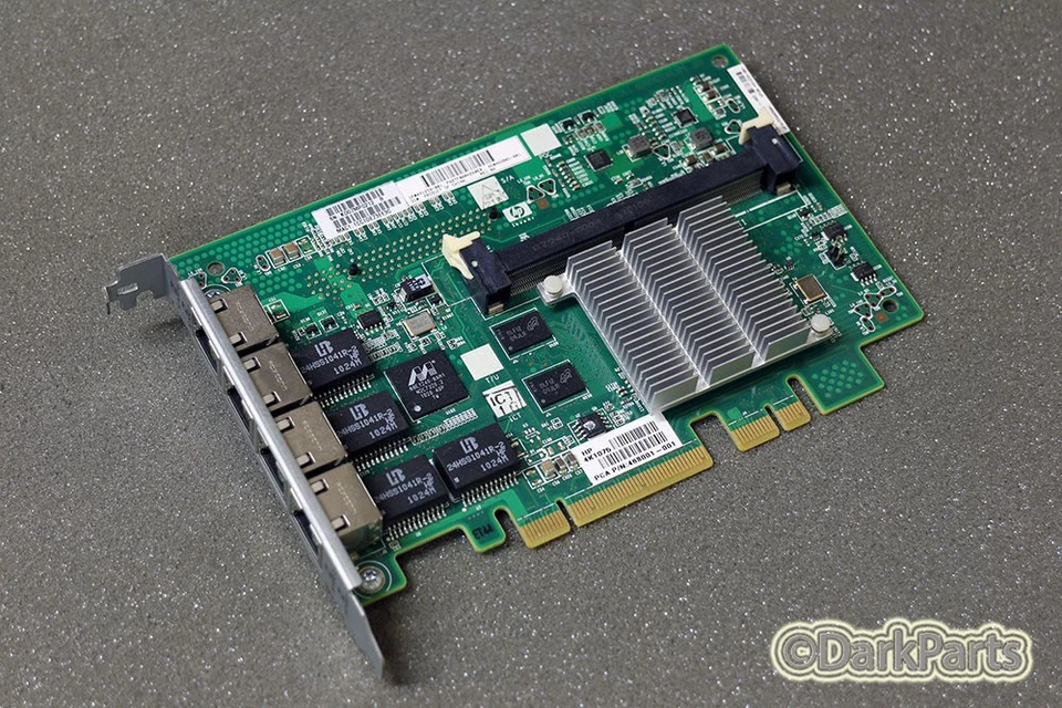 HP 491838-001 Quad Port PCI-E NC375i Ethernet Adapter Card - Bild 1 von 1