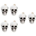  6 Pcs Skull Earrings Plastic Miss Shape Jewelry Earings for Women