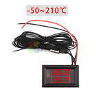 Mini Digital Thermometer Temperature Meter w/NTC Metal Waterproof Sensor DC4-28V