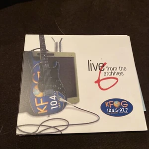 Live From The Archives 6 [Digipak] by Various (CD, 1999, KFOG Radio 104.5\97.7) - Picture 1 of 6