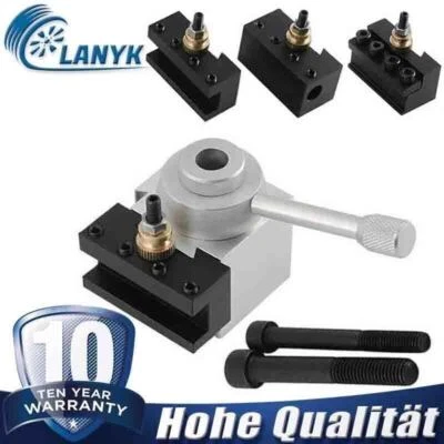 Schnellwechsel Stahlhalter Drehstahlhalter Multifix Zubehör Kit für Drehbank - Bild 1 von 4