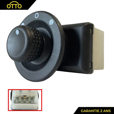 Botón Mando Retrovisor Excepto Megane II Scénic II 8200002442 - Imagen 1 de 4