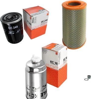 MAHLE Inspektionspaket Filterset für Fiat Ducato Pritsche/Fahrgestell 2.8 D - Bild 1 von 4