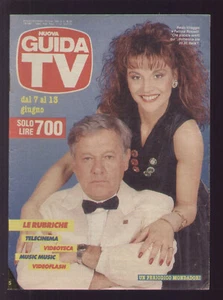 GUIDA TV MONDADORI 23/1987 PAOLO VILLAGGIO PATRIZIA ROSSETTI VARIETA' FILM CINEM - Picture 1 of 1