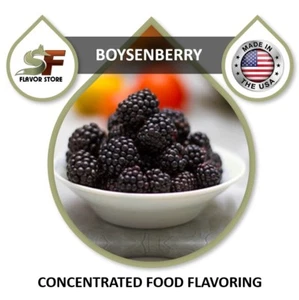 Boysenberry Food Flavor Drops Flavoring Concentrate - 1oz/30ml - SageFox - FL125 - Picture 1 of 3
