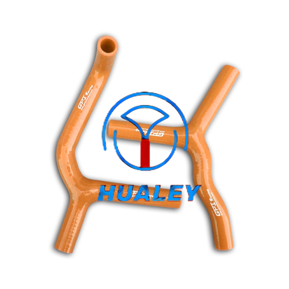 Manguera de radiador de silicona naranja para KTM 85SX 2004 2005 2006 2007 2008 2003-2012 Foto 1 de 4