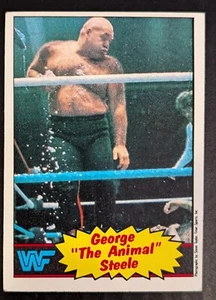 1985 Topps WWF #21  George "The Animal" Steele - Picture 1 of 2