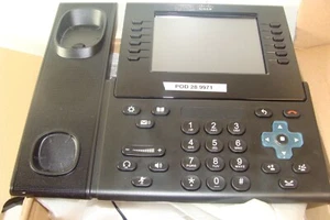 CISCO CP-9971-C-CAM-K9 VoIP IP Phone Color Touchscreen With Camera - Foto 1 di 5