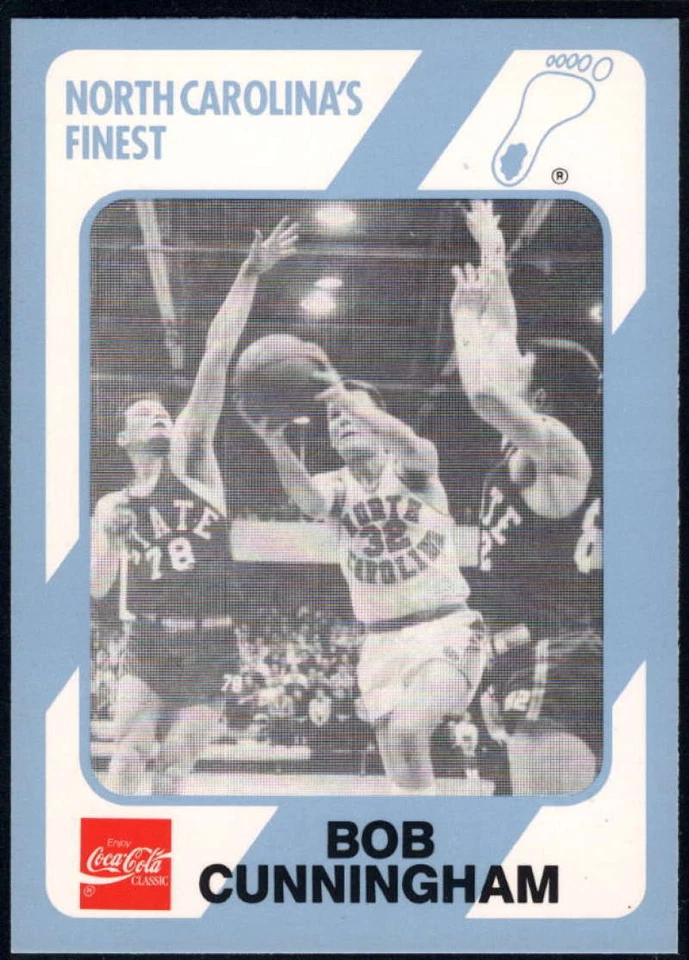 Bob Cunningham 1989-90 Collegiate Collection North Carolina #124 NCAA  ID:103403 - Image 1 of 1