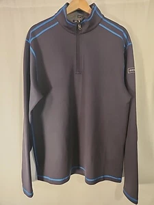 Cutter & Buck Men's Reversible Overknit 1/4 Zip Pullover/Golf Jacket/Sweater - Picture 1 of 16