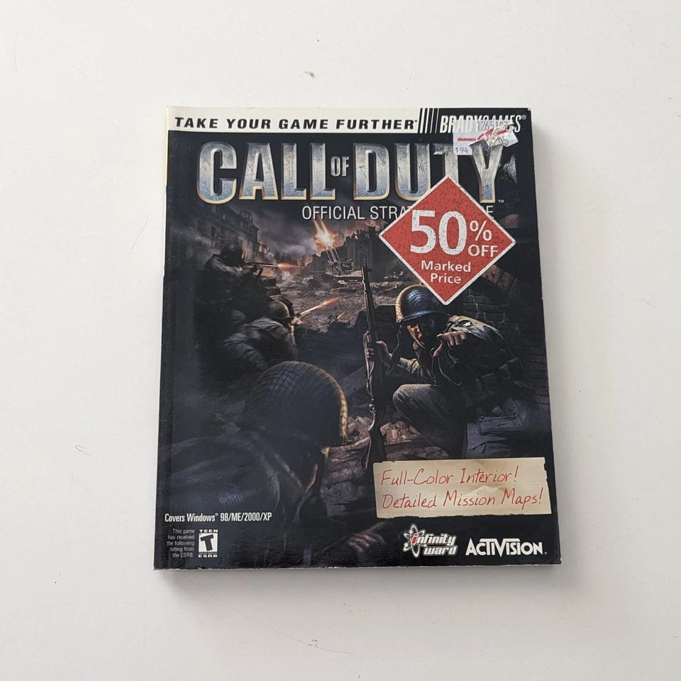 Call of Duty Official Strategy Guide Book Brady Games GC Aus + FREE POST - Image 1 of 3