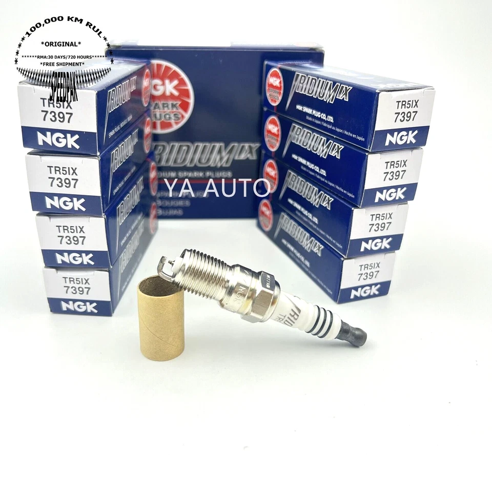 8 NGK Iridium Spark Plugs for 2007-2014 Cadillac Escalade V8-6.2L Foto 1 de 1
