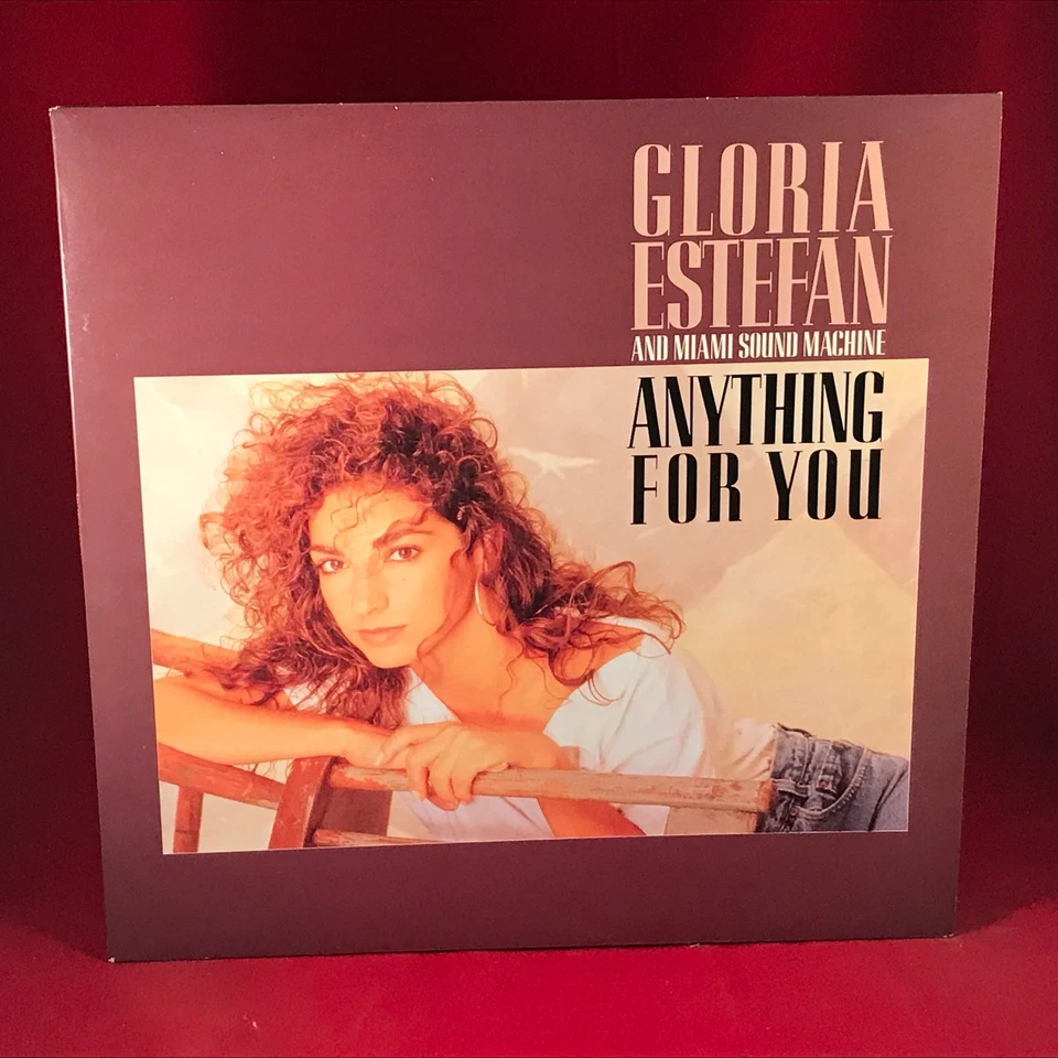 GLORIA ESTEFAN Anything For You 1988 UK vinyl LP Rhythm Is Gonna Get You G - Image 1 of 1