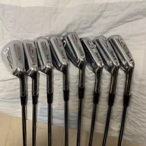Ben Hogan APEX II Iron Set of 8 3-9 E steel shaft Regular Right Handed USED - Picture 1 of 5