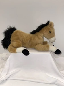 Peluche realistico puledro cavallo pony peluche A & A peluche PE pellet e peluche - Foto 1 di 12