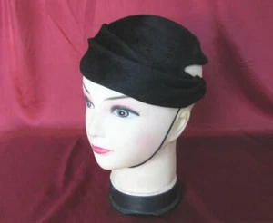 1920s ORIGINAL ANTIQUE VINTAGE RETRO LADIES FELT HAT - Picture 1 of 8