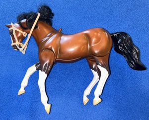 Empire Industries Grand Champions Brown Horse Moving Sounds 2000 Bridle & Reins - Picture 1 of 12