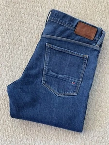 Pantalones de mezclilla elásticos Tommy Hilfiger BLEECKER SLIM FIT para hombre W32 L34 (TH4191) - Imagen 1 de 10