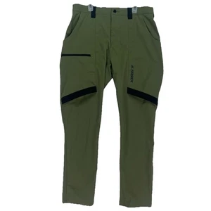 Adidas Herren Größe 32 Grün Terrex Performance Outdoor Wandern Stretch HT2007 - Bild 1 von 8