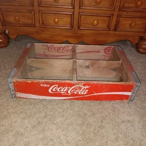 Vintage Rare 1972 Enjoy Coca Cola Wooden Crate Santa Fe New Mexico, 18X12 - Picture 1 of 12