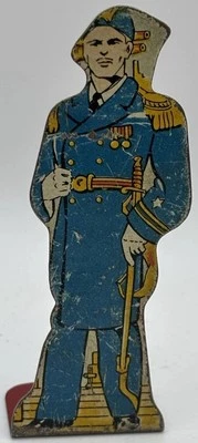 DE COLECCIÓN MARX SOLDADO DE HOJALATA DE LA FORTUNA CAPITÁN COMANDA ACORAZADO Foto 1 de 3