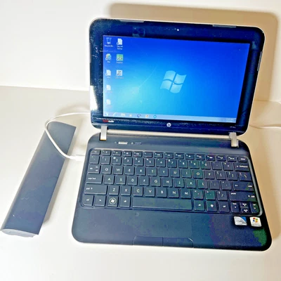 HP Mini 110-1100 Intel Atom CPU N270 1,60 GHz 1 GB Ram Windows 7 Starter probado - Imagen 1 de 4