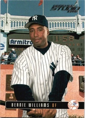 2003 Donruss Studio #54 Bernie Williams GREAT CARD!! - Image 1 of 2
