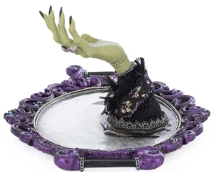 Katherine's Collection Witch Mirror Cupcake Server Holiday Home Kitchen Bar NEW - Picture 1 of 5
