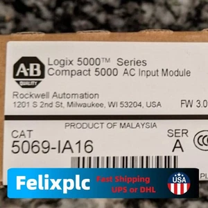 Allen Bradley 5069-IA16/A 5069 CompactLogix Compact E/S 16 canales 120/240 VCA entrada - Imagen 1 de 4
