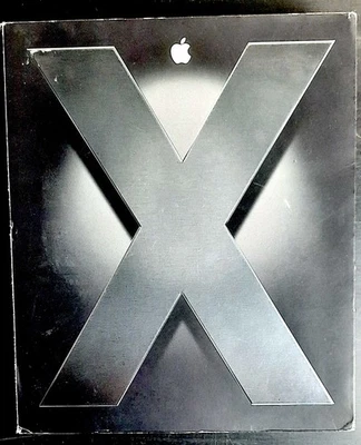 VTG APPLE M9639Z/A MAC OS X TIGER VERSION  10.4 INSTALL DVD  + RETAIL BOX 2005 - Image 1 of 4