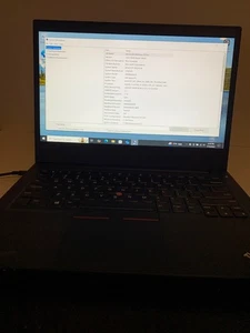 Lenovo Full HD E490 14" Laptop i5-8265U 8GB RAM 1 TB HDD Windows 10 Pro W/CHG - Picture 1 of 3