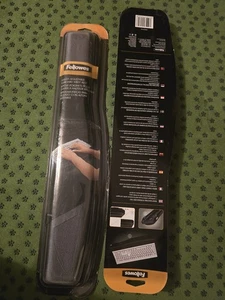 2 x Fellowes Height Adjustable Keyboard Wrist Rest - Grey.New.( 2 items) - Afbeelding 1 van 5