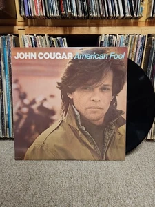John Cougar Mellencamp 1982 American Fool vinyl LP, with Hurts So Good. - Foto 1 di 5