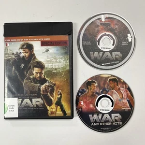 WAR DVD - HRITHIK ROSHAN, TIGER SHROFF - BOLLYWOOD DVD MULTILANGUAGE SUBTI - Imagen 1 de 2