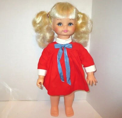 Muñeca Peggy Pen Pal vintage 1970 18" posable vestido original Horsman Dolls Inc Foto 1 de 4