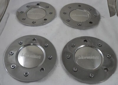 Juego de 4 tapas centrales de rueda personalizadas cromadas Lowenhart Wheels # C0A47D / A5052 Foto 1 de 4