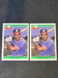 (2) 1992 Donruss “The Rookies” Manny Ramirez Rookie Cards #98 - Picture 1 of 7