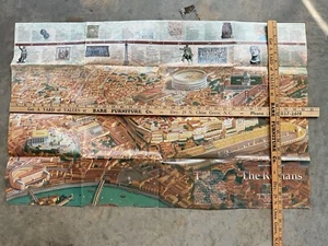 The ROMANS National Geographic Map, Roman Empire, New World British Maps M44 - Picture 1 of 6