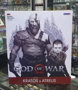 KRATOS & ATREUS FIGURINE IRON STUDIO - RESINE 1/10 NEUVE (Ouverte pour vérifi..) - Imagen 1 de 2