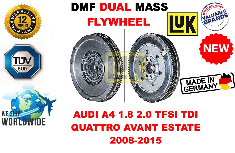 PARA AUDI A4 1.8 2.0 TFSI TDI QUATTRO ESTATE 2008-2015 NUEVO VOLANTE DMF de doble masa Foto 1 de 1