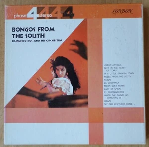 Bongos From The South Reel To Reel Tape 7 ½ IPS 4trk London Records LPL 74003 - Picture 1 of 6